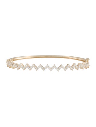 Bracelet 14K 1.20ctw Diamond Bangle Bracelet