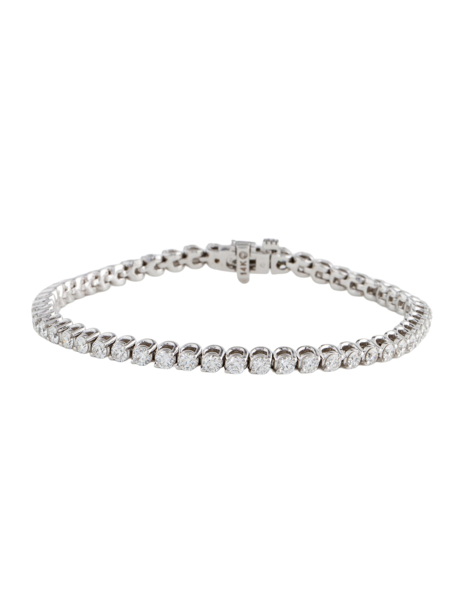 Bracelet 14K 4.00ctw Diamond Tennis