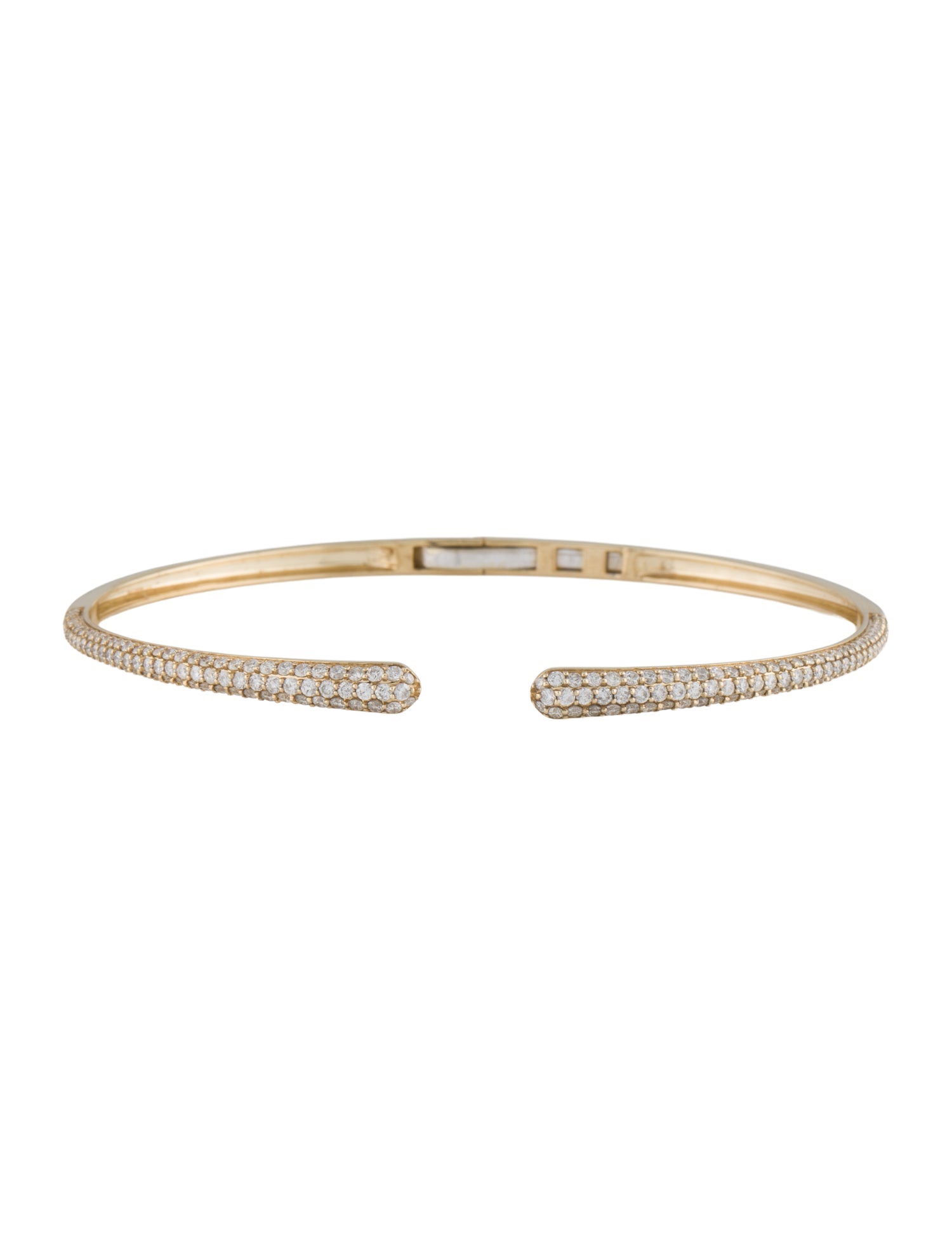 Bracelet 14K 1.33ctw Diamond Cuff