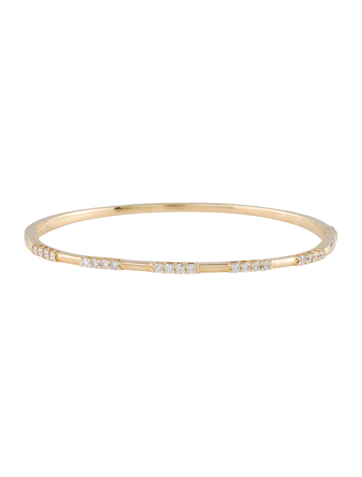 Bracelet 14K Diamond Bangle Bracelet