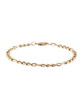 Bracelet 14K Figaro Link Bracelet