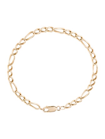 Bracelet 14K Figaro Link Bracelet
