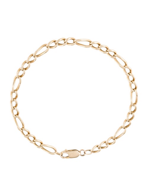 Bracelet 14K Figaro Link Bracelet