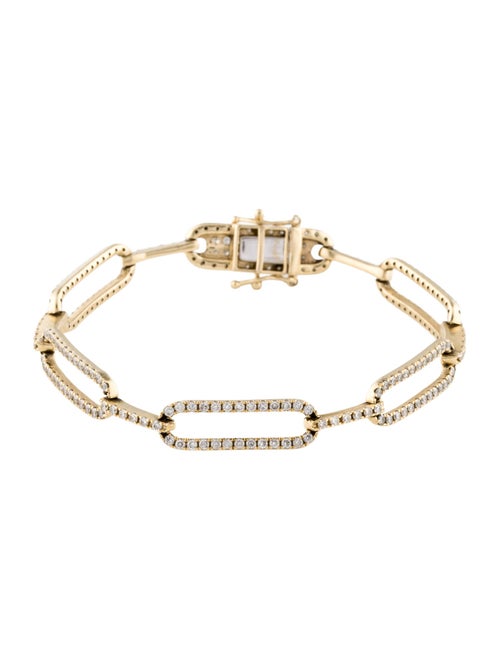 Bracelet 14K 3.0ctw Diamond Link Braceleet