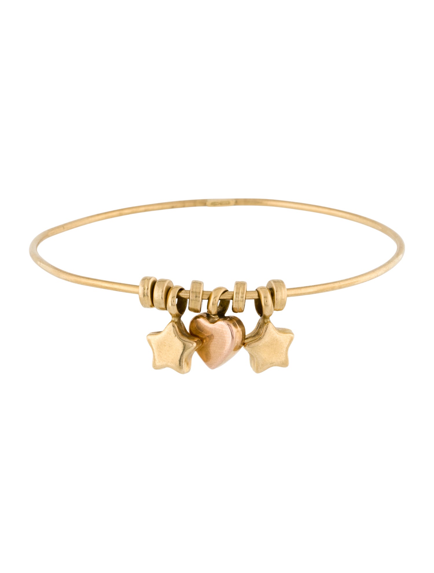 Bracelet 18K Charm Bangle