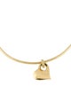 Bracelet 18K Heart Charm Bangle Bracelet