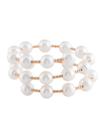 Bracelet 18K Pearl Flexi Wrap Bracelet