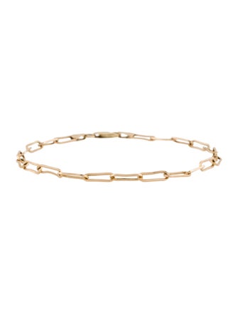 Bracelet 14K Paperclip Chain Bracelet