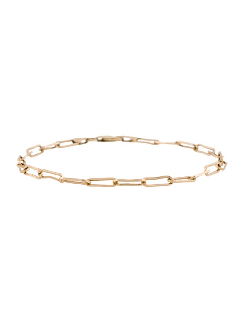 Bracelet 14K Paperclip Chain Bracelet