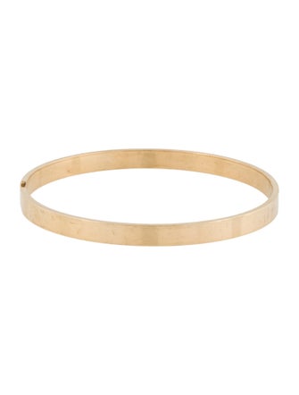 Bracelet 14K Hinged Bangle Bracelet