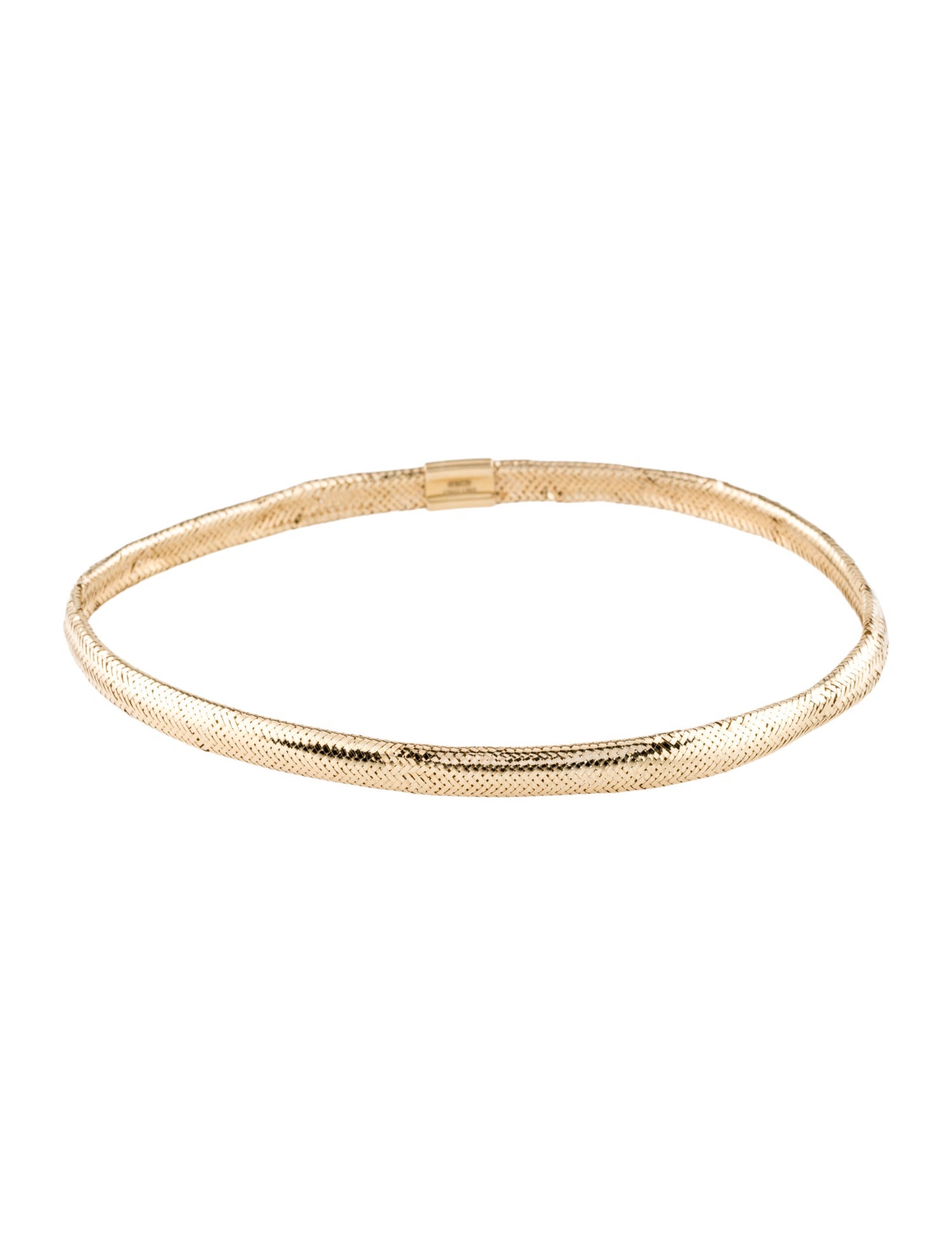 Bracelet 14K Woven Stretch