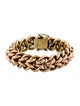 Bracelet 14K Two-Tone Woven Link Bracelet