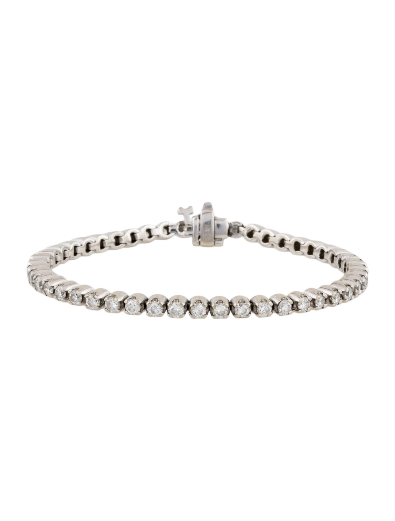 Bracelet 14K 3.12ctw Diamond Link