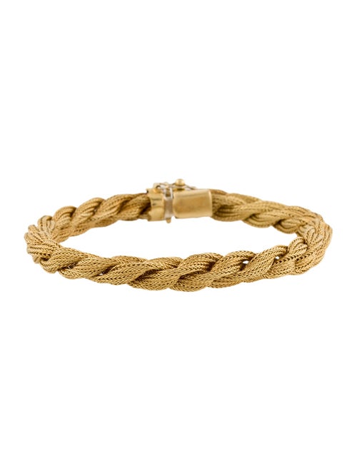 Bracelet 18K Twisted Chain Bracelet