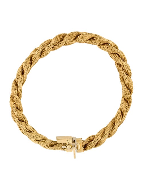 Bracelet 18K Twisted Chain Bracelet