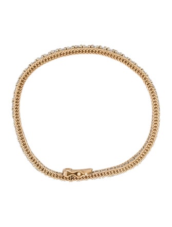 Bracelet 14K 5.60ctw Diamond Link Bracelet