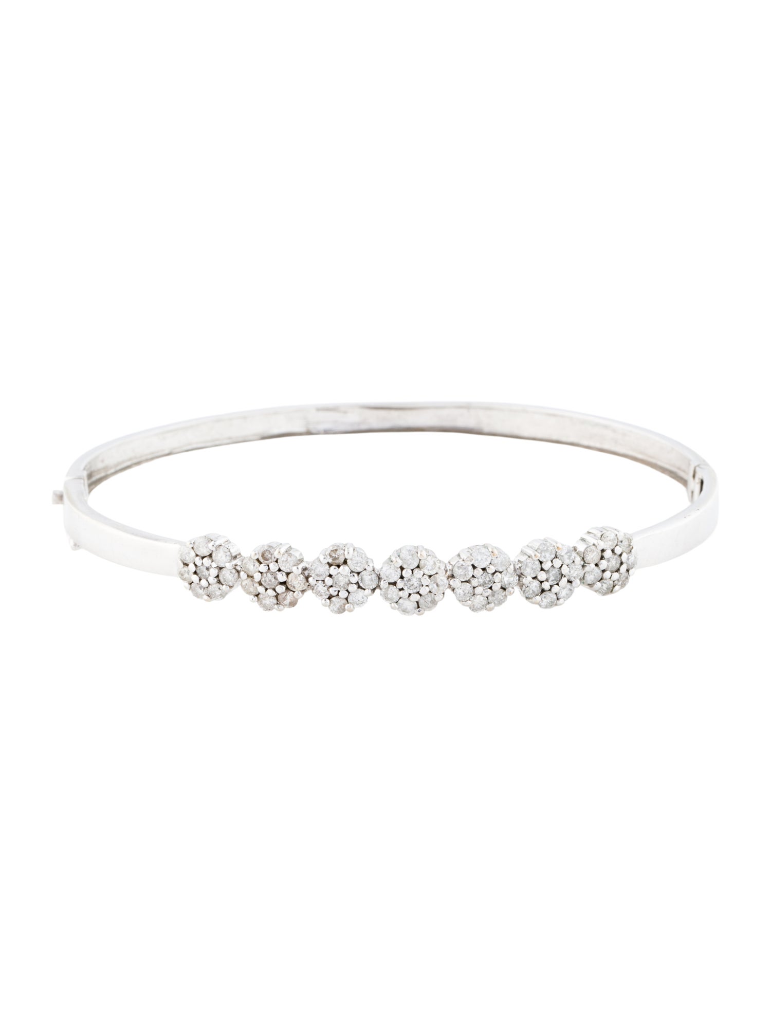 Bracelet 10K 1.12ctw Diamond Bangle
