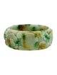 Bracelet Dyed Jadeite Carved Bangle Bracelet