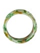 Bracelet Dyed Jadeite Carved Bangle Bracelet