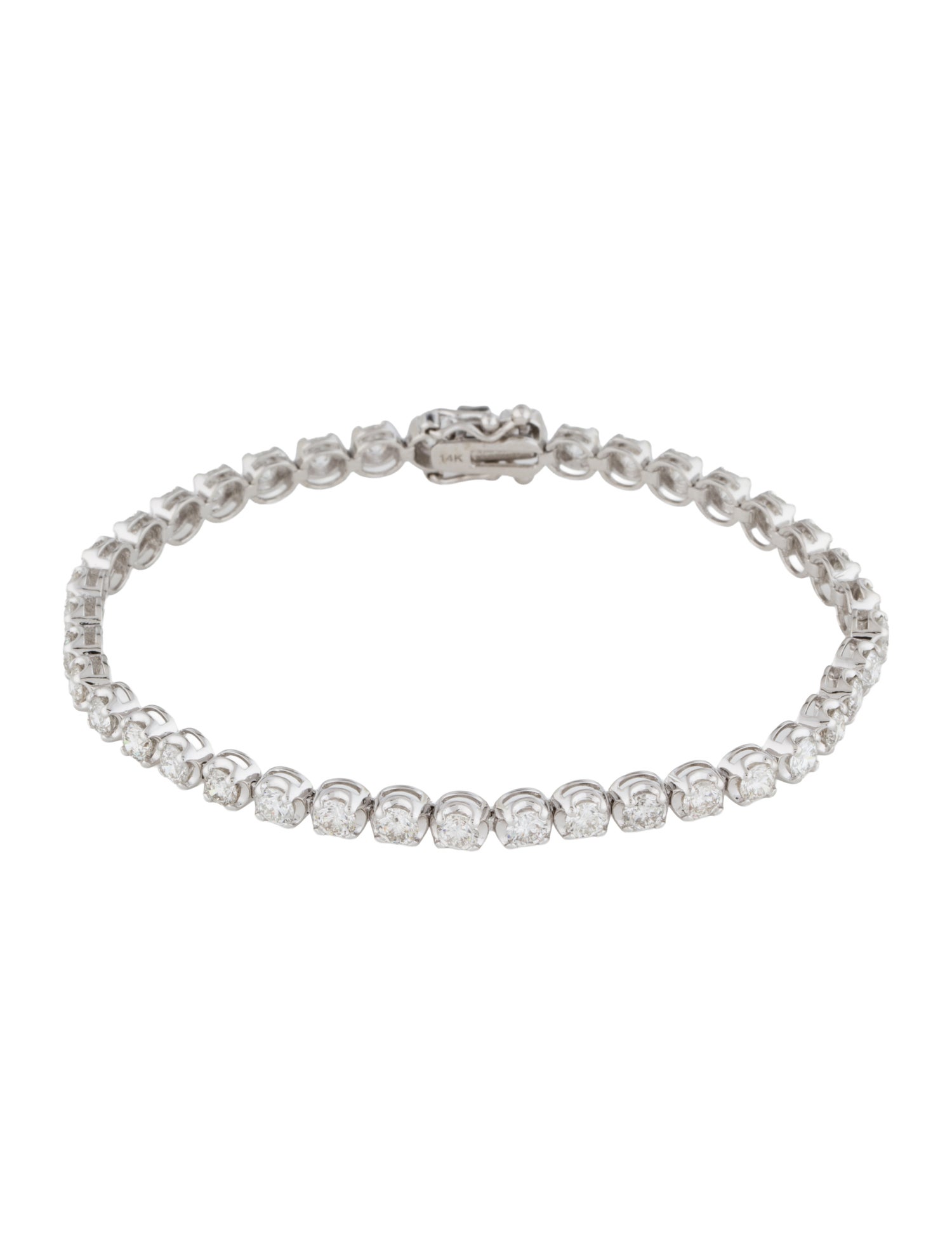 Bracelet 14K 5.25ctw Diamond Tennis Bracelet