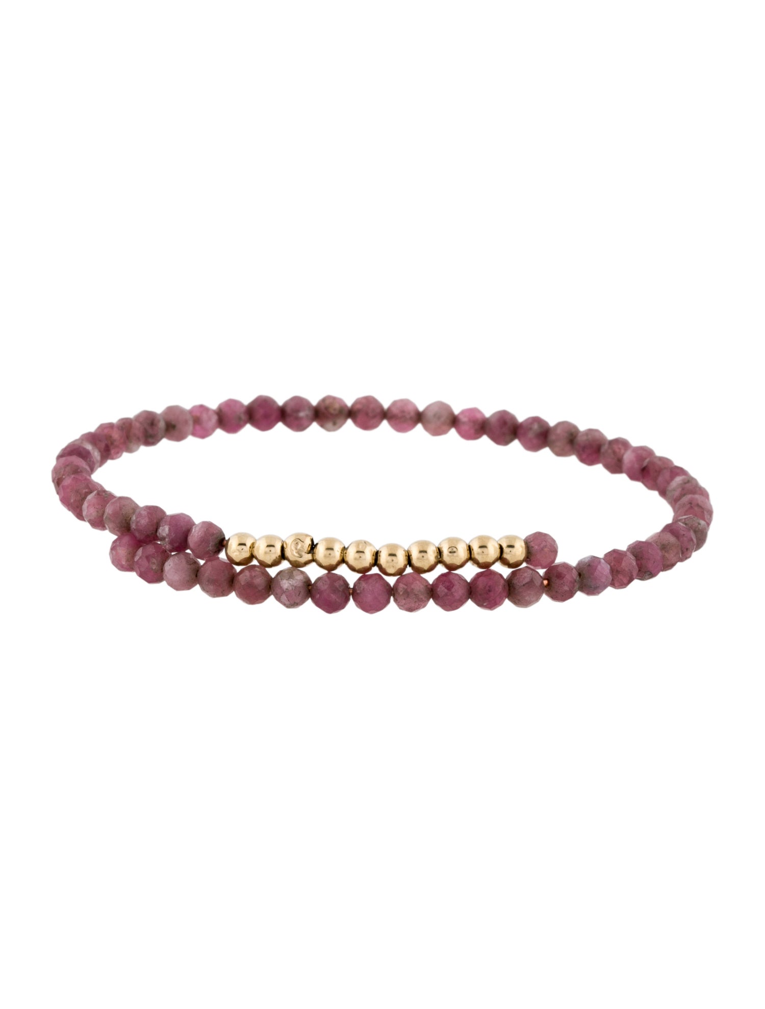 Bracelet 14K Tourmaline Wrap Bead