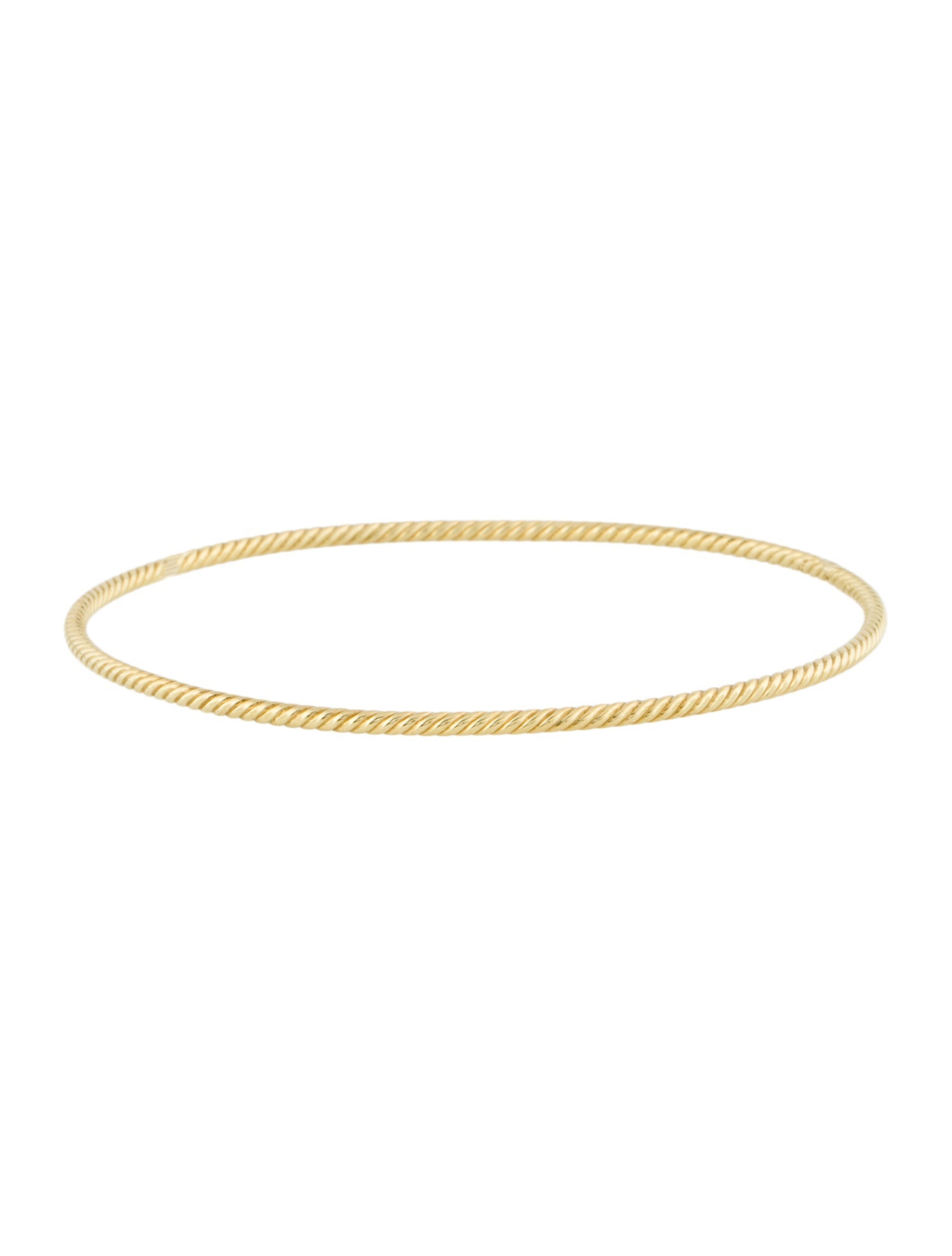 Bracelet 18K Twist Bangle