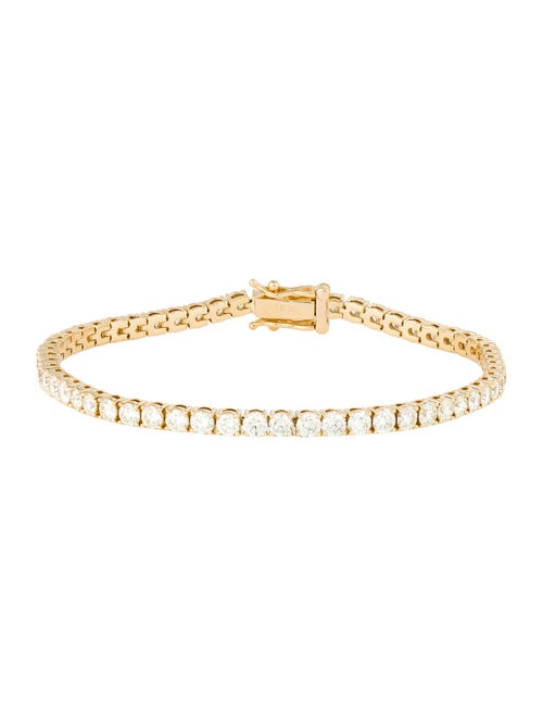 Bracelet 18K 5.76ctw Diamond Tennis Bracelet