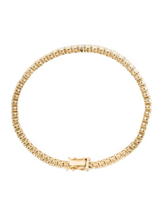 Bracelet 18K 5.18ctw Diamond Tennis Bracelet
