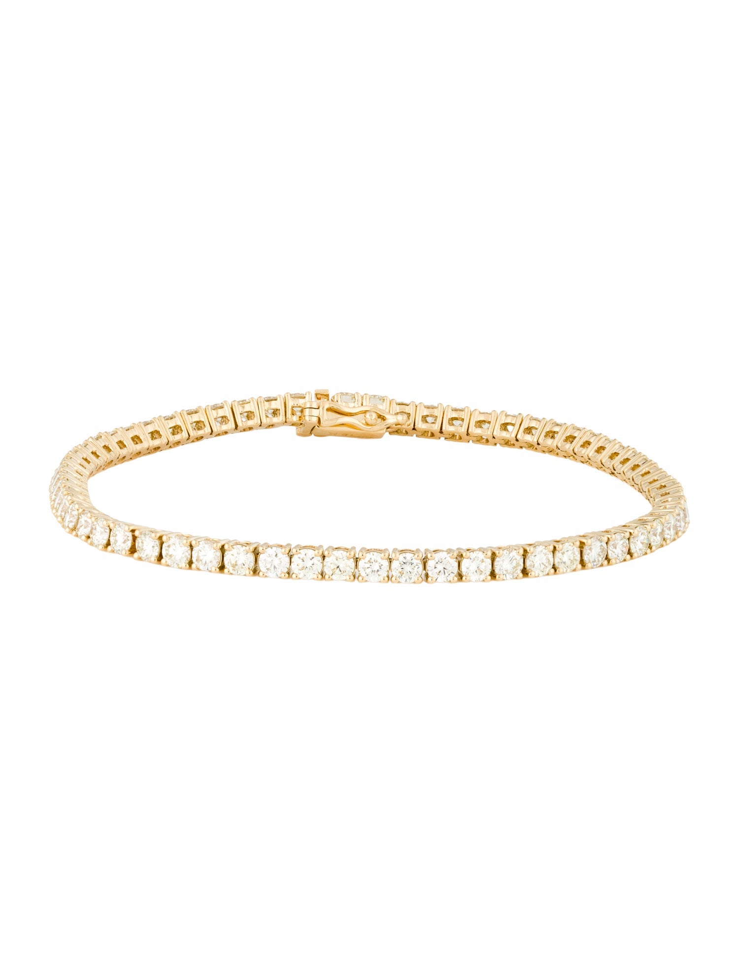 Bracelet 18K 5.18ctw Diamond Tennis Bracelet