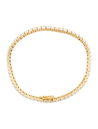 Bracelet 18K 5.18ctw Diamond Tennis Bracelet
