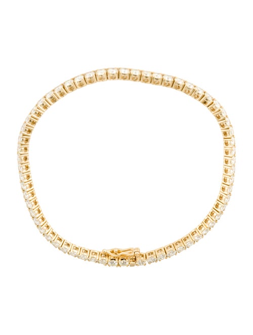 Bracelet 18K 5.18ctw Diamond Tennis Bracelet