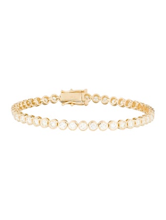 Bracelet 18K 4.32ctw Diamond Tennis Bracelet