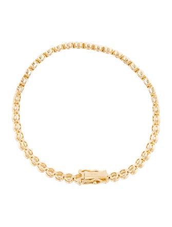 Bracelet 18K 4.32ctw Diamond Tennis Bracelet