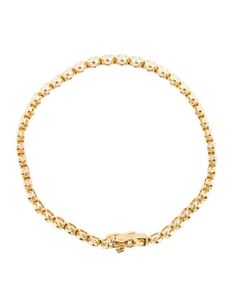 Bracelet 18K 3.87ctw Diamond Tennis Bracelet