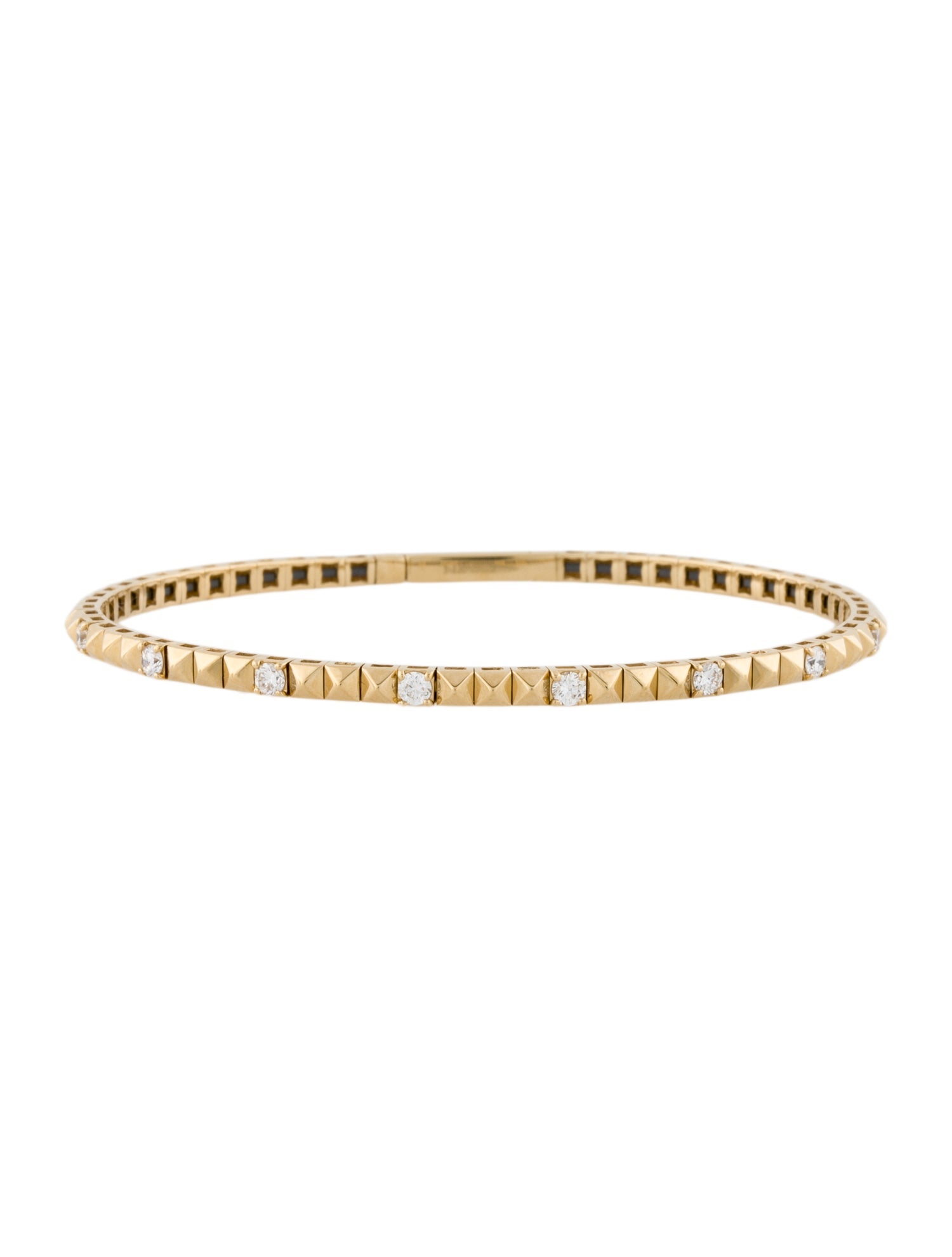 Bracelet 14K Diamond Flex Bangle