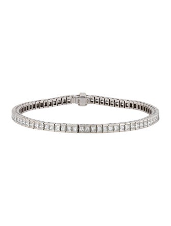 Bracelet 18K 6.75ctw Diamond Link Bracelet