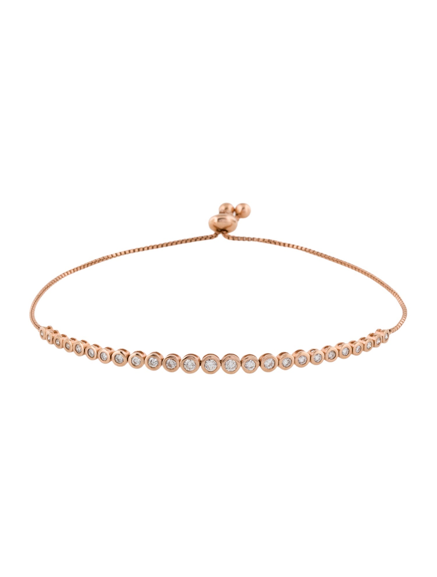 Bracelet 14K Diamond Link