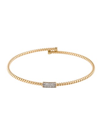 Bracelet 14K Diamond Bangle Bracelet