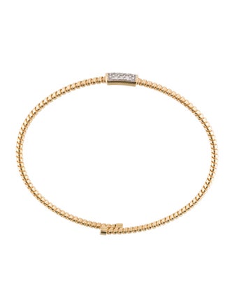 Bracelet 14K Diamond Bangle Bracelet