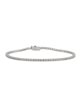 Bracelet 18K Diamond Tennis Link Bracelet