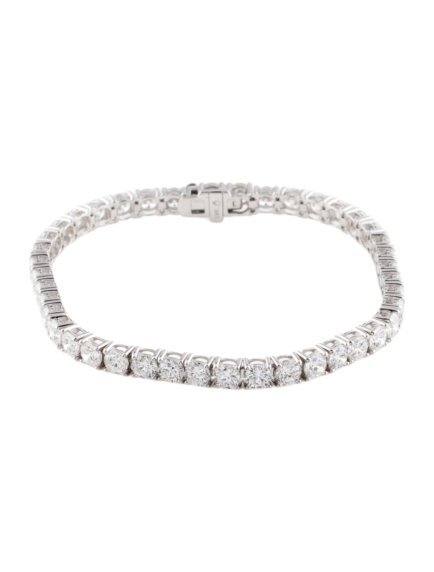 Bracelet 14K 9.66ctw Lab-Grown Diamond Tennis