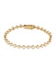 Bracelet 18K 3.77ctw Diamond Circle Link Bracelet