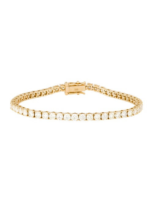 Bracelet 18K 7.16ctw Diamond Tennis Bracelet