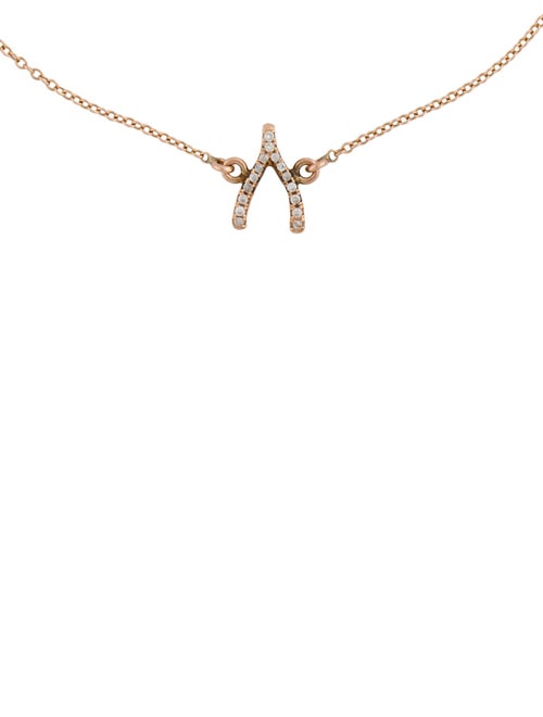 Jennifer Meyer Diamond Mini Wishbone Bracelet