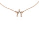 Jennifer Meyer Diamond Mini Wishbone Bracelet