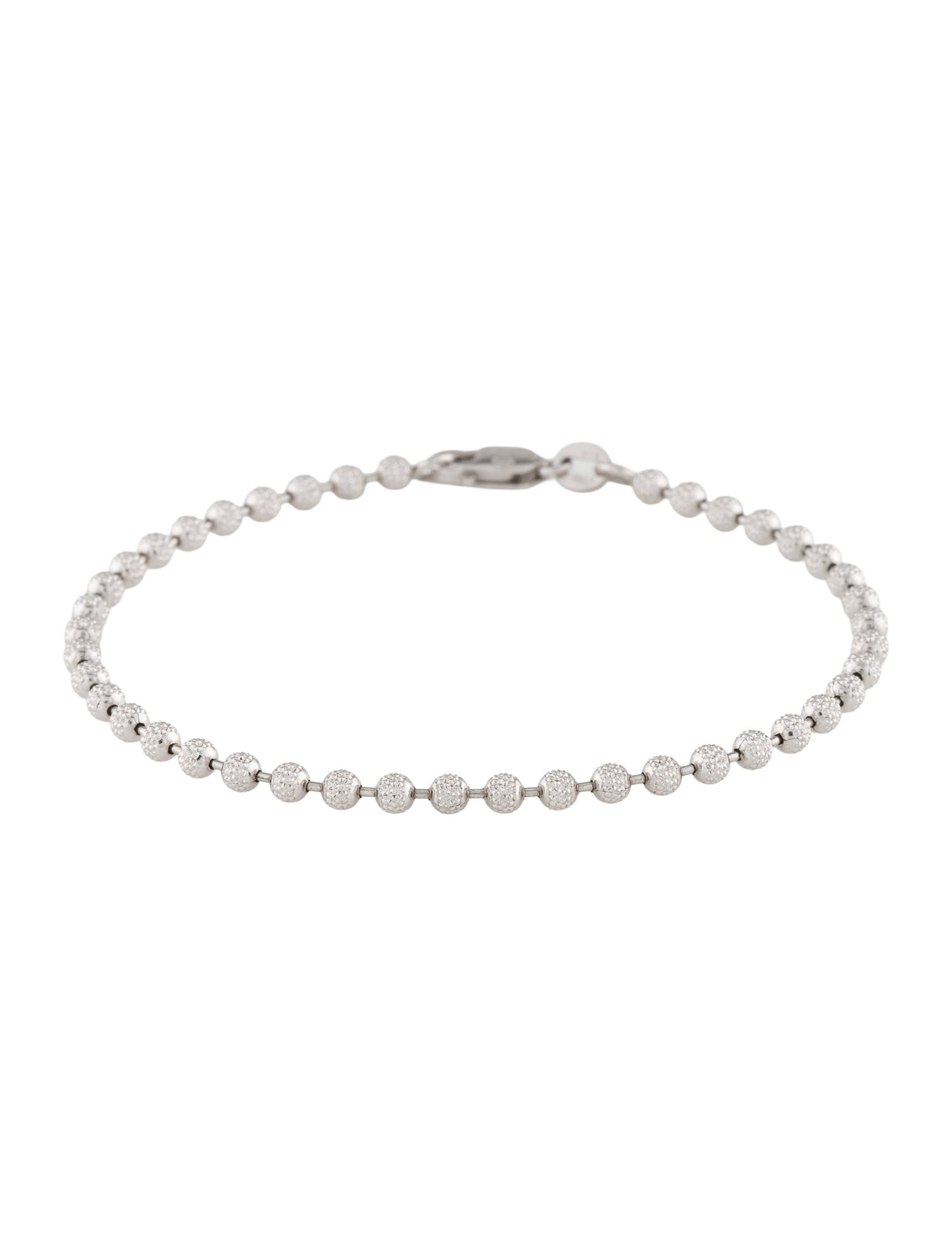 Bracelet 14K Textured Bead