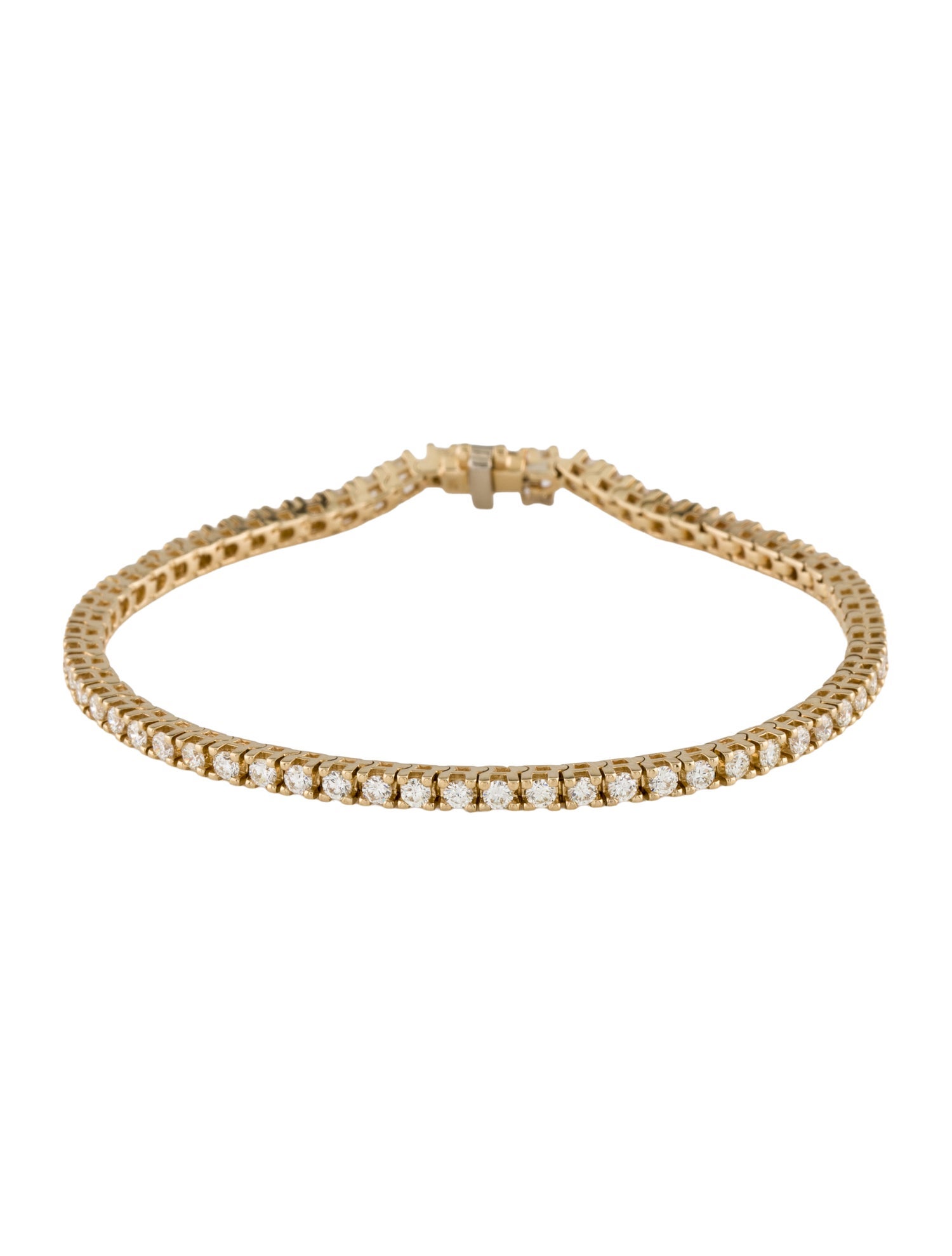 Bracelet 14K 2.52ctw Diamond Tennis