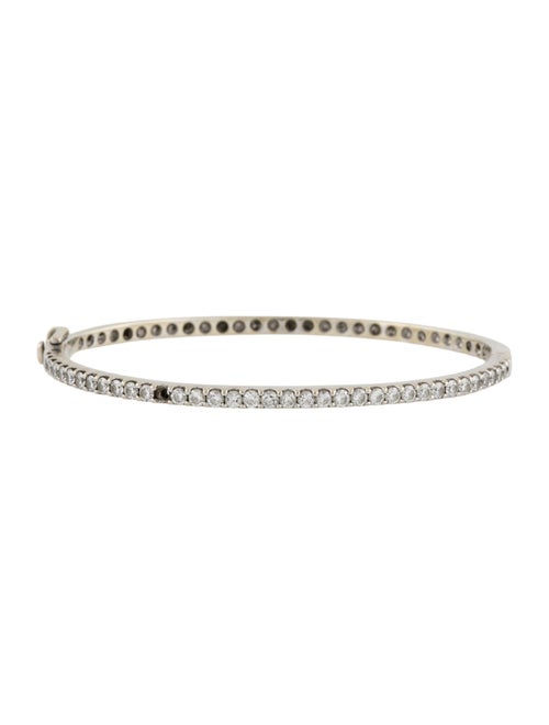 Bracelet 14K 1.40ctw Diamond Hinged Bangle Bracelet