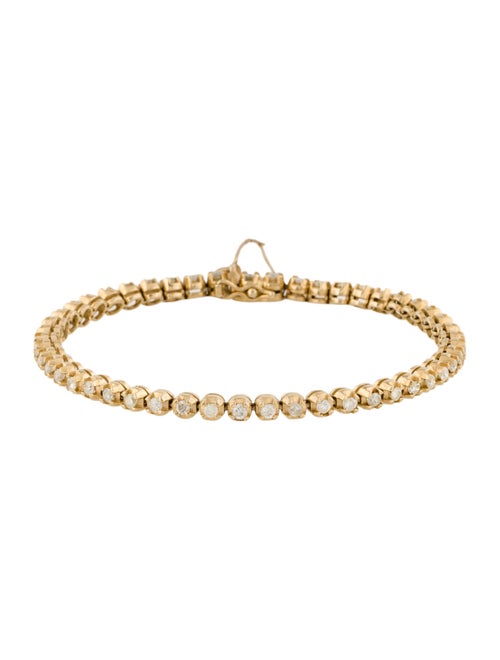 Bracelet 14K 1.96ctw Diamond Tennis Link Bracelet