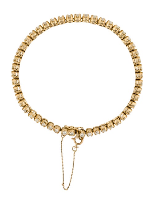 Bracelet 14K 1.96ctw Diamond Tennis Link Bracelet